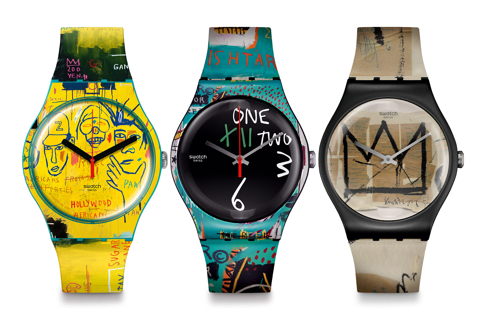 đồng hồ swatch basquiat